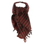 Clj charles le jeune - keffieh - zarka - noir et brique - unisexe