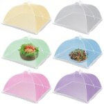 Cloche alimentaire parapluie cloche a fruits 6 pcs cloche anti - insectes pop - up nourriture maille ...