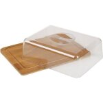 Cloche � fromage en bambou - plateau � fromage 20 cm x 185 cm