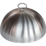Cloche en inox pour cuisson � la plancha - campingaz - � 28cm - cuire � la vapeur