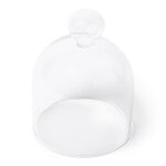 Cloche en verre 6 x 10 cm transparent
