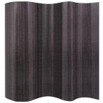 Cloison de sparation en bambou - vidaxl - gris - intrieur - 250 x 165 cm