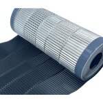 Closoir de fa�tage tout aluminium 400 mm x 5 ml noir souple ventil� - ral 9005