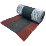 Closoir de fa�tage - rouge - 390 mm x 5 ml - souple ventil� aluminium et fibre - ral 8004