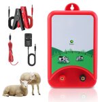 Cl�ture �lectrique 10km �lectrificateur de cl�ture �lectrique 15 joules puissance pour animaux �quipement ...