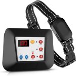 Clture lectrique pour chien anti - fugue dispositif de dressage chiens deux - en - un bouchon anti ...