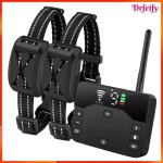 Cl�ture �lectronique sans fil - akozon - 2 en 1 - port�e jusqu� 200 m - 3 modes / 9 niveaux - rechargeable ...