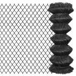 Clôture de jardin à mailles haut de gamme - panneau de clôture - clôture grillage acier 25 x 1 m gris ... Clôture de jardin à mailles haut de gamme - panneau de clôture - clôture grillage acier 25 x 1 m gris ...