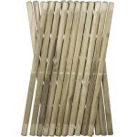 Clôture - pony - bois - hauteur 100 cm - marron - certifiée fsc Clôture - pony - bois - hauteur 100 cm - marron - certifiée fsc