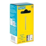 Clou galvanis - rapid - 20 mm - 3000 pices - 18ga - pointe coupe avec prcision