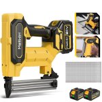 Cloueur droit sans fil - mellwin - f30 - clous 10?30 mm - chargeur 100 pcs - 2x3000mah