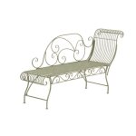 - clp - banquette de jardin karma en fer forg� - array