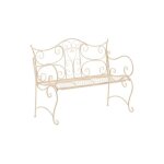 - clp - banc de jardin au style antique tara en fer forg - array