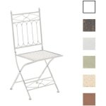 Clp chaise pliable nostalgique asina loraville en m�tal chaise en fer style nostalgique ultra - �l�gant ...
