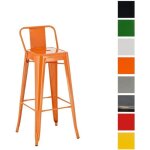 Clp tabouret de bar empilable en m�tal mason hauteur de lassise: 77 cm classique & robuste 8 couleurs ...