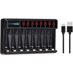 Cml batterie aa aaa chargeur de batterie 8 emplacements frais rapides avec écran lcd adapté aux piles ... Cml batterie aa aaa chargeur de batterie 8 emplacements frais rapides avec écran lcd adapté aux piles ...