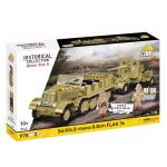 Cobi 3143 - sd. kfz. 8 towing 8. 8cm flak 36 - beige - jeu de construction