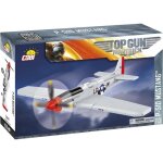 Maquette avion - cobi - p - 51d mustang top gun maverick - 150 briques - 1:48 - mixte 6 ans et plus