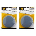 Cobye lot de 4 patins meubles 60 mm anti - glisse adh�sif ? t�flon - protection sol anti - rayure antid�rapant ...