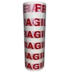 Cobye - lot de 6 rouleaux adh�sifs scotch fragile 66mx50mm ? bandeau de s�curit� colis ? d�m�nagement ...