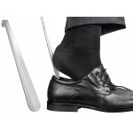 Cobye - chausse - pied long en m�tal 52 cm avec crochet ? enfile - chaussures pratique et r�sistant