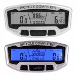 Cobye - compteur v�lo lcd �tanche 28 fonctions ? cyclom�tre odom�tre vitesse moyenne distance parcourue ...