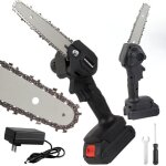 Cobye - tron�onneuse �lectrique sans fil 6 pouces ? mini scie portable 21v batterie coupe bois et branches ...