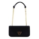 Coccinelle sac � �paule bandouli�re noir en cuir pour femme - marvin twist handbag noir 186715
