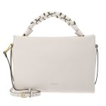 Coccinelle sac � main cr�me en cuir pour femme - boheme grana double hand bag pearl / cognac 337494