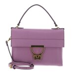 Coccinelle sac � main violet en cuir pour femme - arlettis handbag jellyfish 332017