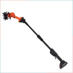 Cocosity cultivateur sans fil cordless mini tiller 235rpm 4 tines electric cultivator for gardening bricolage ...
