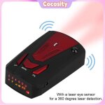 Cocosity d�tecteur de radar 16 frequency band 360 degree v7 gps car speed safety voice alert radar auto ...