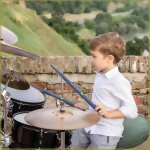 Cocosity ensemble de batterie virtuelle portable (blue) virtual drum kit r�alit� virtuelle drum set batterie ...