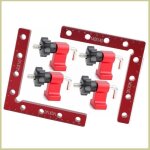 Cocosity querre de positionnement  angle droit 90 degrs pince de menuisier fixe panneau 140x140mm