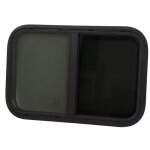 Cocosity fen�tres de camping - car fen�tre rv conception horizontale coulissante arrondi avec des filets ...