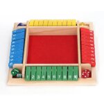 Cocosity jeu de plateau de d�s en bois math�matiques en famille pour adultes et enfants