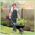Cocosity panneau clot�re de jardin brise vue en m�tal ext�rieur avec pieds ou piquets � planter modulaire ...