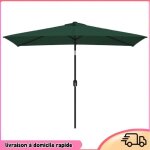 Cocosity parasol 200 x 300 cm vert rectangulaire - 7894202849283