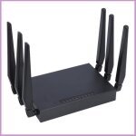 Cocosity routeur 5g cpe wifi 6  double bande 1000 mbps ethernet gigabit carte sim 8 antennes