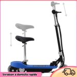 Cocosity trottinette lectrique avec sige 120 w bleu - 7894202814618