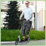 Cocosity trottinette pliable pour adultes + 14 ans avec guidon r�glable grandes roues de 20 cm amortisseur ...