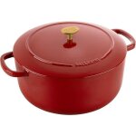 Cocotte - ballarini - bellamonte - 28 cm - fonte - rouge - 7 litres