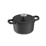 Cocotte - berghoff - graphite - 20 cm - fonte - tous feux dont induction - couvercle inclus