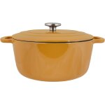 Cocotte avec couvercle - cosy & trendy - fontestic - fonte maille - 28 cm - 615 l - tous feux dont ...