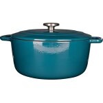 Cocotte avec couvercle - cosy & trendy - fontestic - fonte maille - 28 cm - 615 l - tous feux dont ...