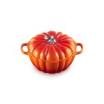 Le creuset cocotte citrouille en fonte 24 cm orange