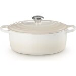 Le creuset - cocotte en fonte �maill�e meringue 29cm