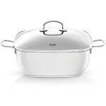 Cocotte - fissler - secural - acier inoxydable - 65 l - Ø 28 cm - couvercle en verre Cocotte - fissler - secural - acier inoxydable - 65 l - Ø 28 cm - couvercle en verre