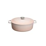 Chasseur cocotte ovale en fonte émaillée 29cm champagne - puc472901a Chasseur cocotte ovale en fonte émaillée 29cm champagne - puc472901a