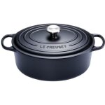 Cocotte en fonte ovale noire - le creuset 29cm Cocotte en fonte ovale noire - le creuset 29cm